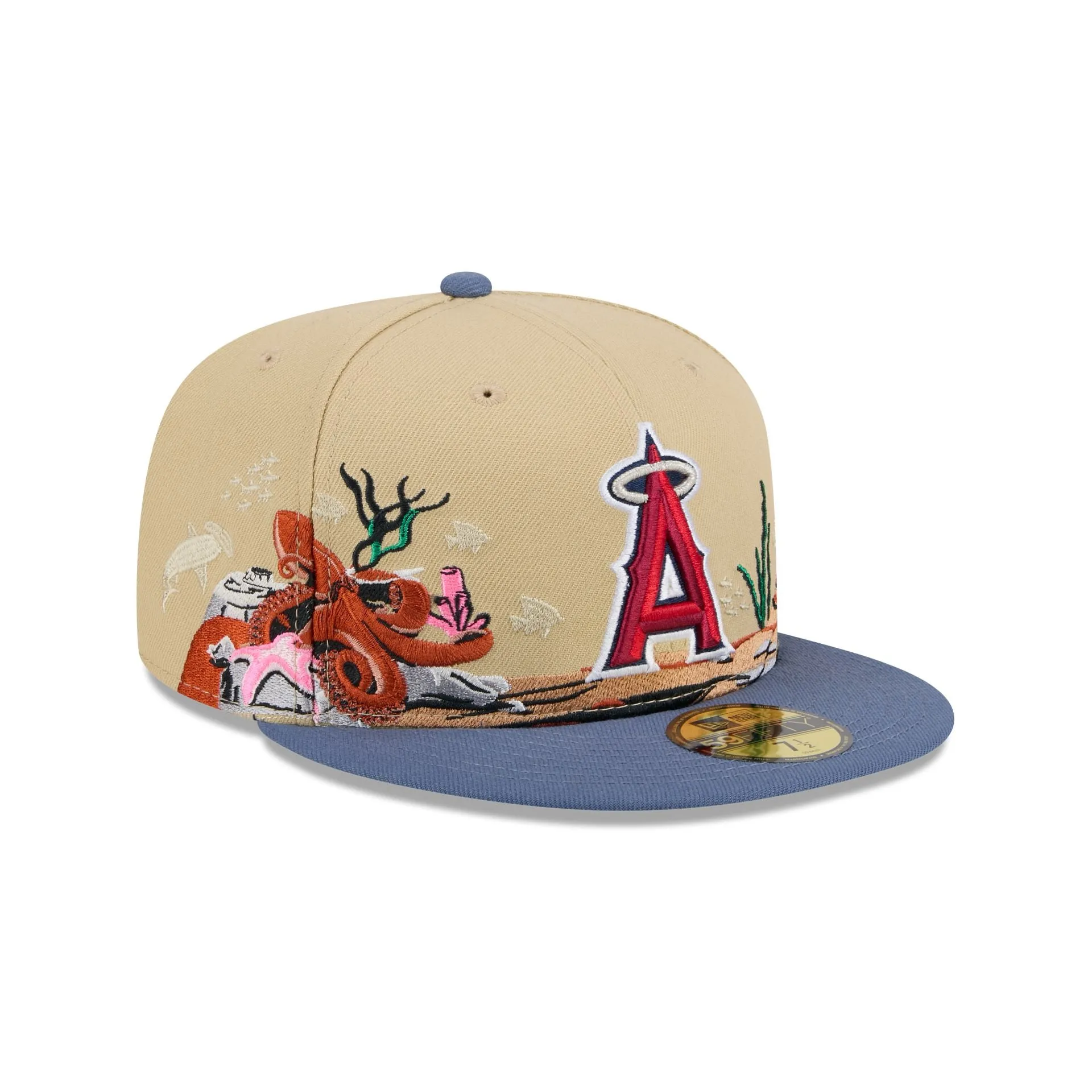 Los Angeles Angels Team Landscape 59FIFTY Fitted Hat sold by New Era product image thumbnail 3