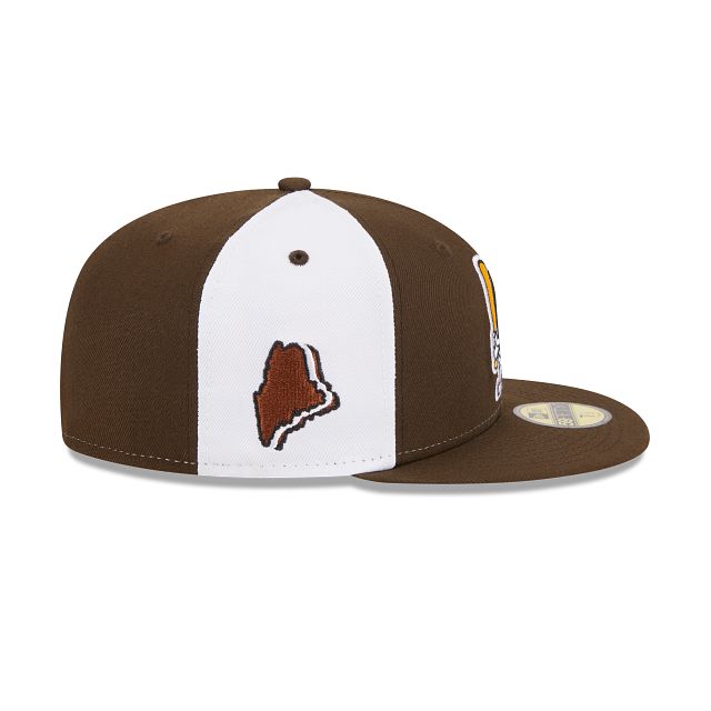Portland Sea Dogs Theme Night Brown 59FIFTY Fitted Hat sold by New Era product image thumbnail 4