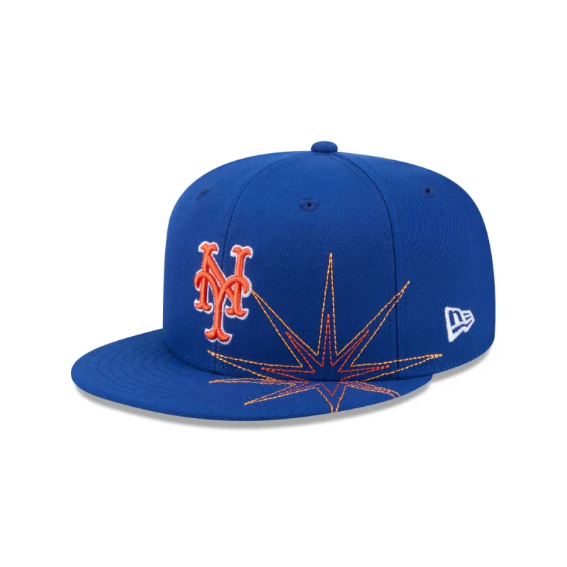 New York Mets Solar Stars 59FIFTY Fitted Hat sold by New Era