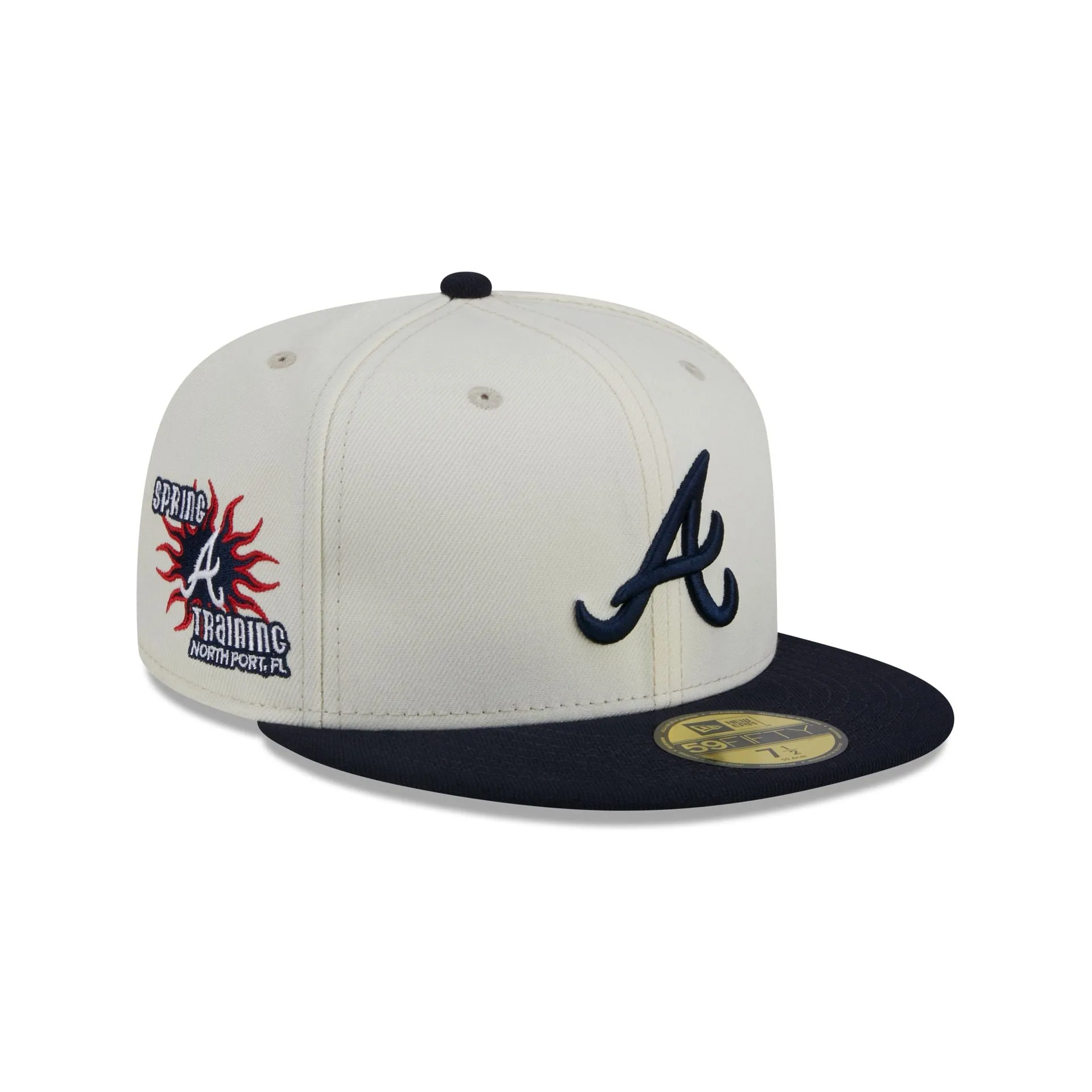 Atlanta Braves Spring Training Patch 59FIFTY Fitted Hat sold by New Era