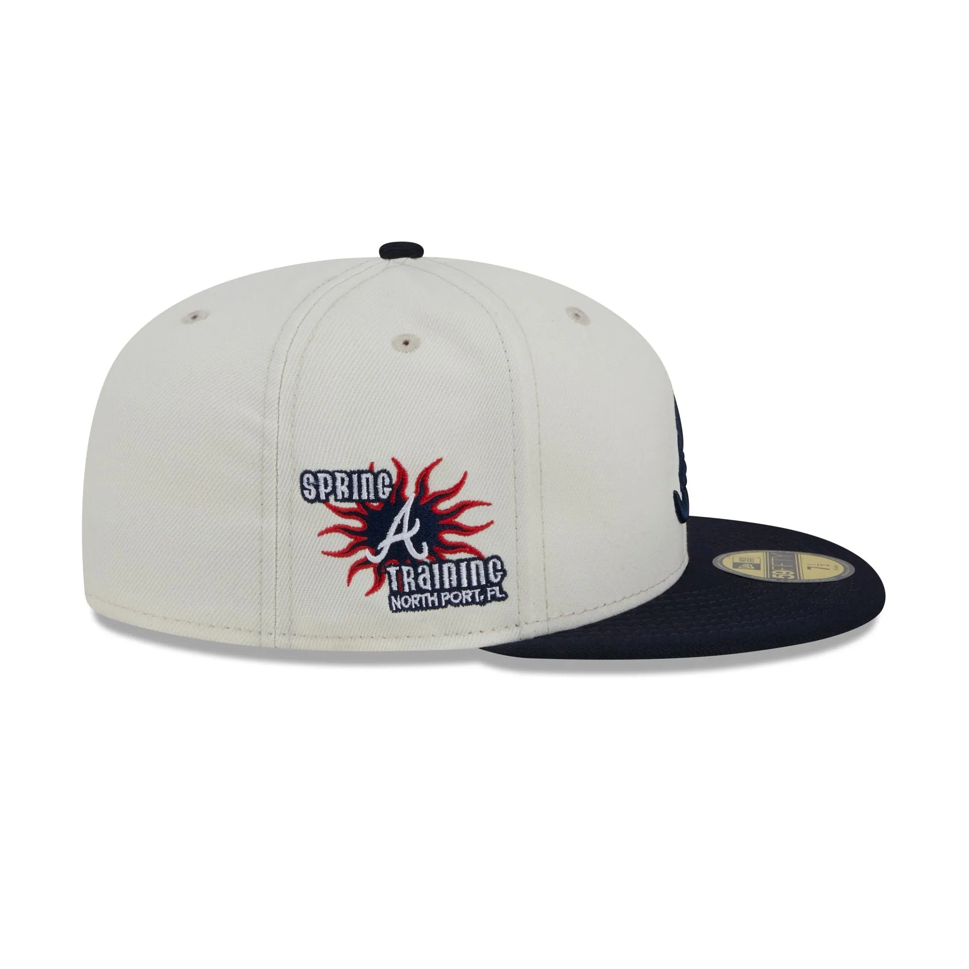 Atlanta Braves Spring Training Patch 59FIFTY Fitted Hat sold by New Era product image thumbnail 4