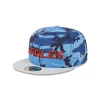 Philadelphia Eagles Blue Camo 59FIFTY Fitted Hat sold by New Era