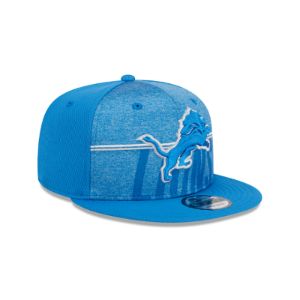 Detroit Lions 2023 Training 9FIFTY Snapback Hat sold by New Era