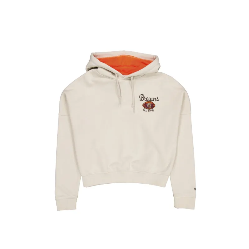 Cleveland Browns 3rd Down Historic Women's Hoodie sold by New Era