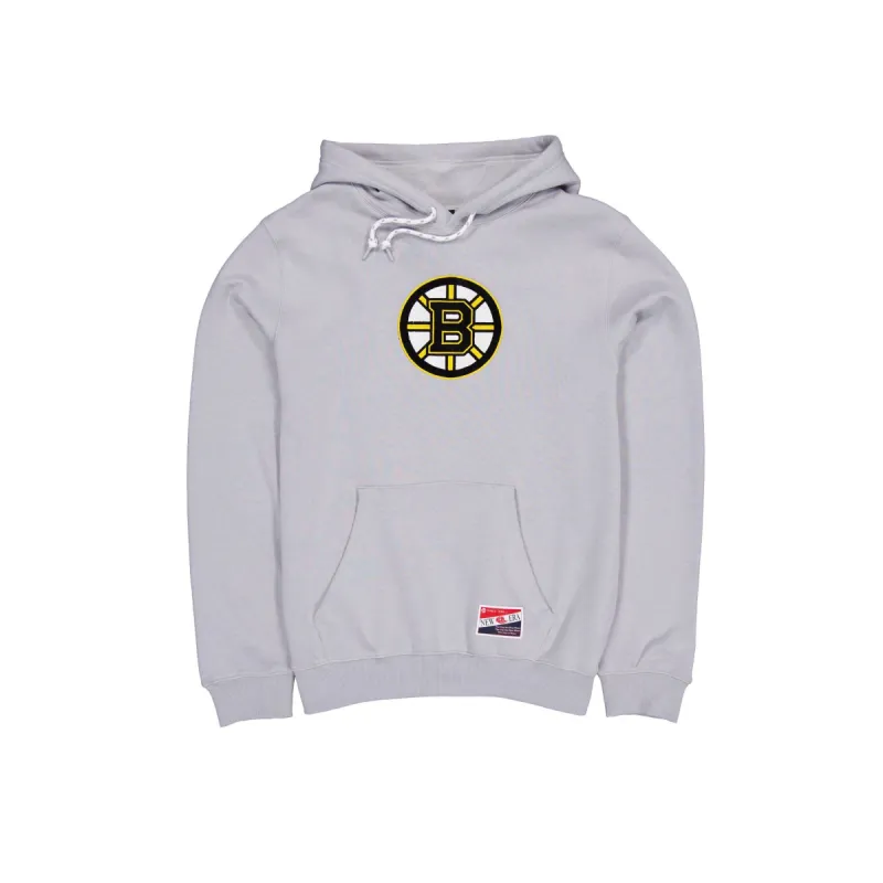 Boston Bruins Throwback Gray Hoodie sold by New Era