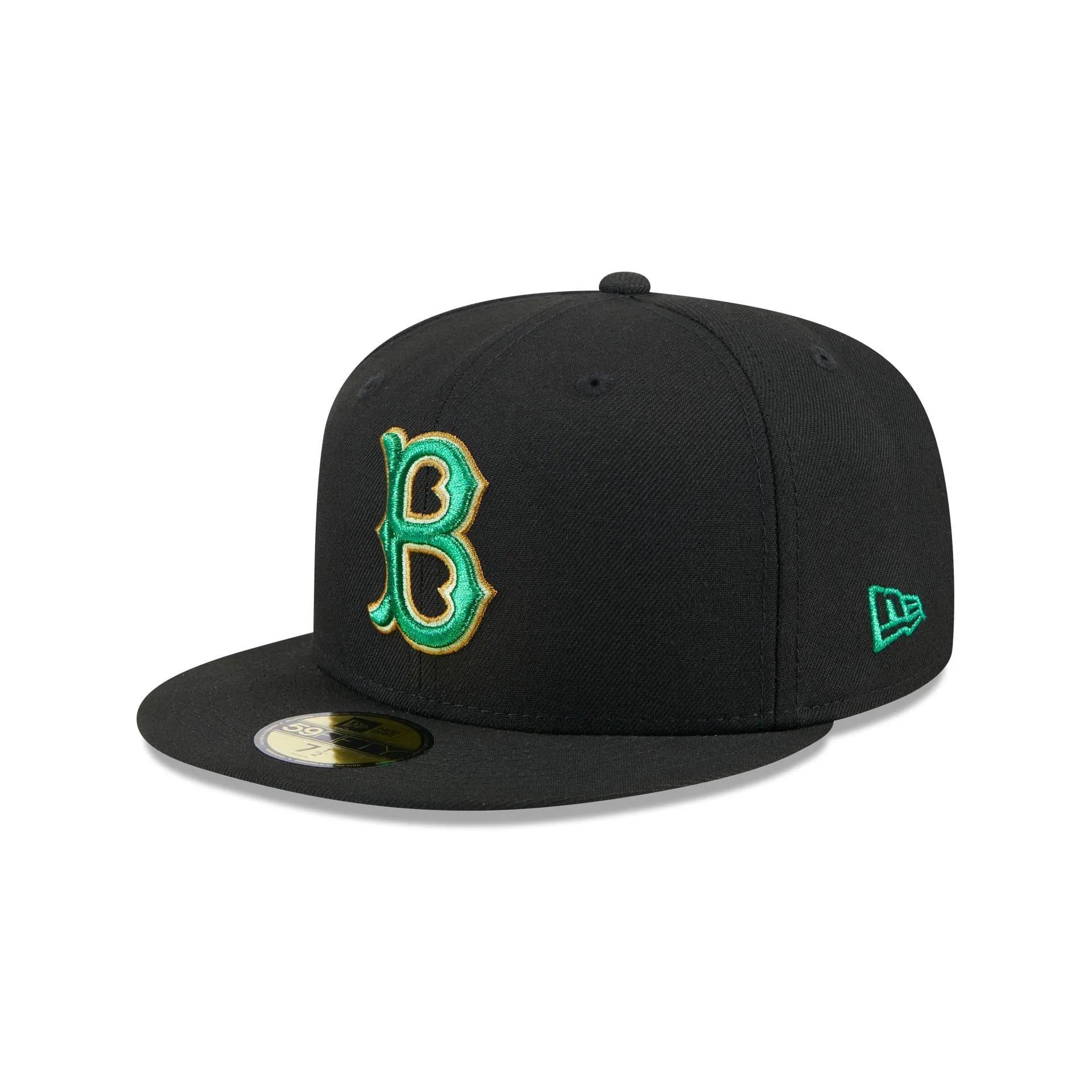 Brooklyn Dodgers Metallic Green Pop 59FIFTY Fitted Hat sold by New Era product image thumbnail 3