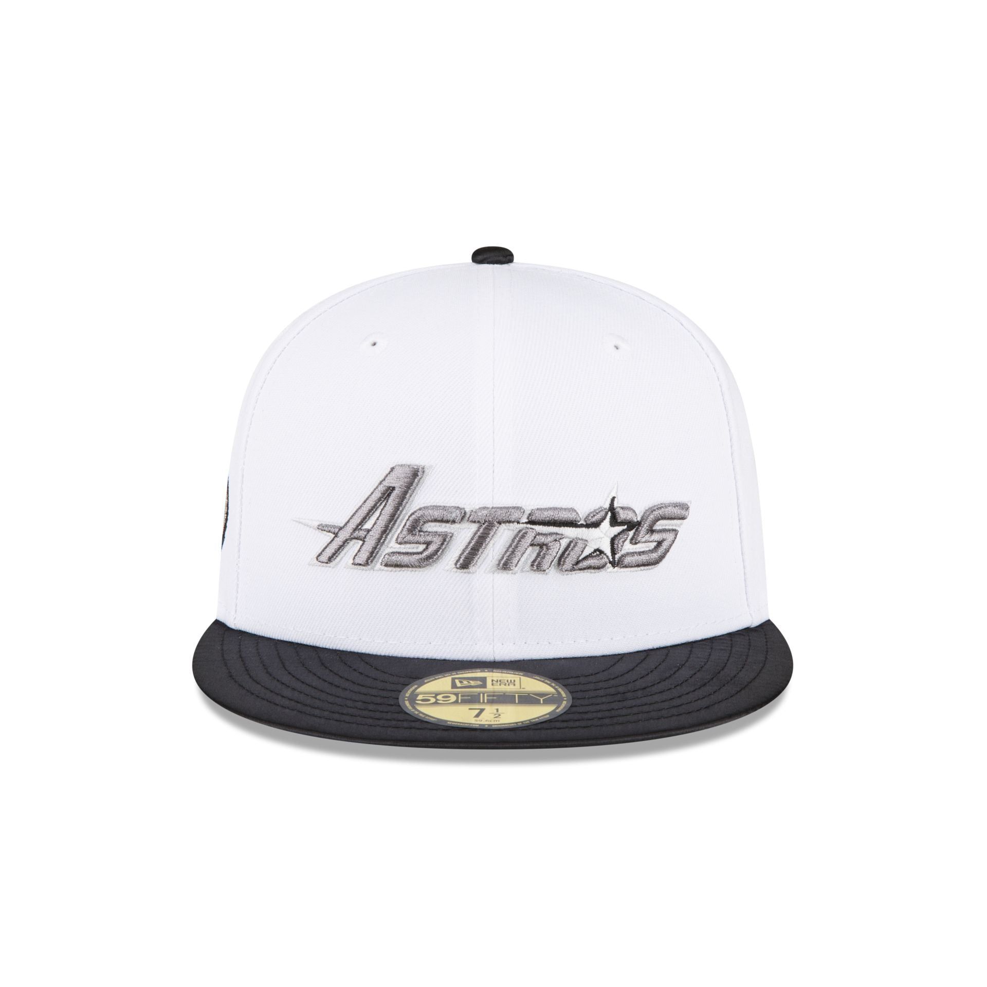 Just Caps Optic White Houston Astros 59FIFTY Fitted Hat sold by New Era product image thumbnail 2