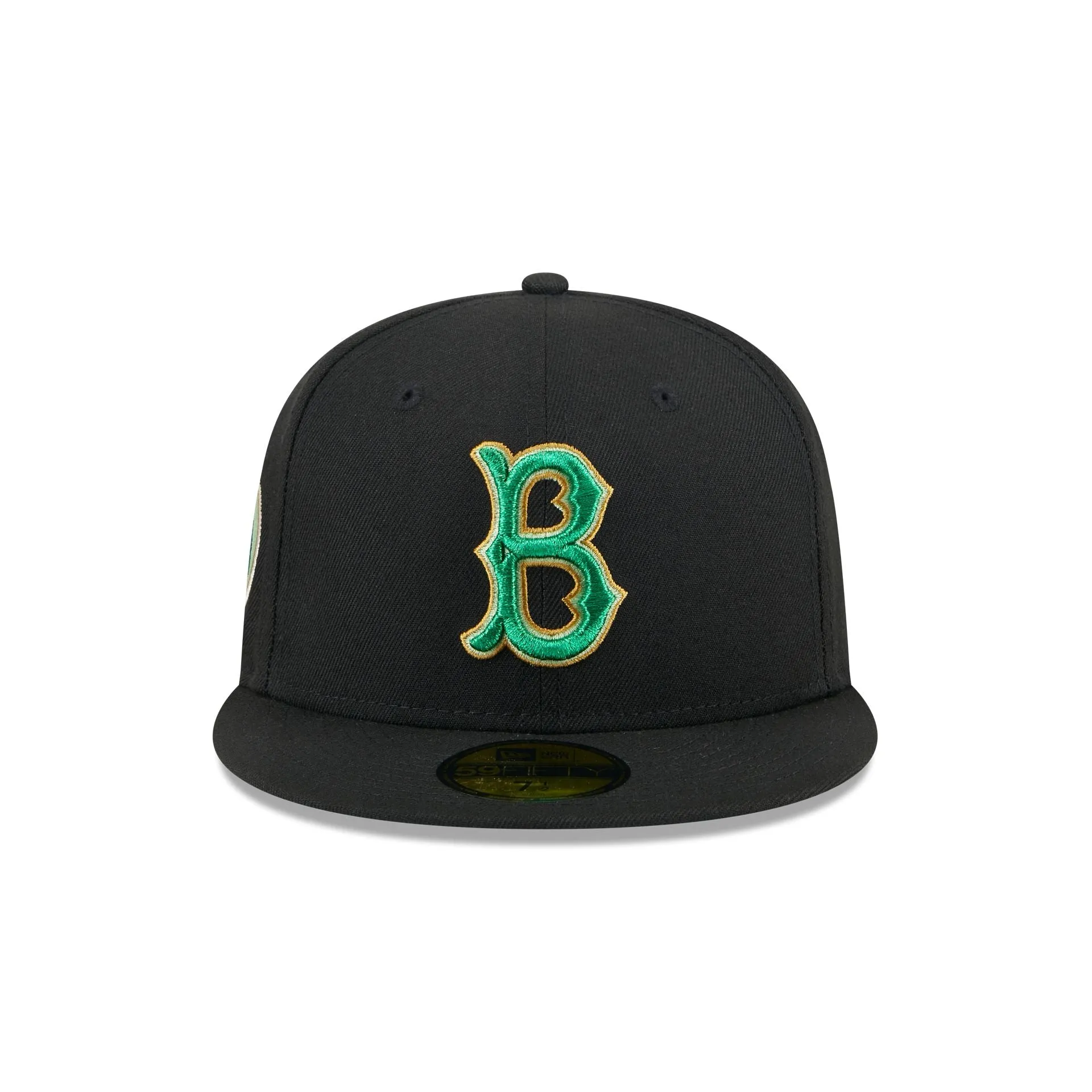 Brooklyn Dodgers Metallic Green Pop 59FIFTY Fitted Hat sold by New Era product image thumbnail 2