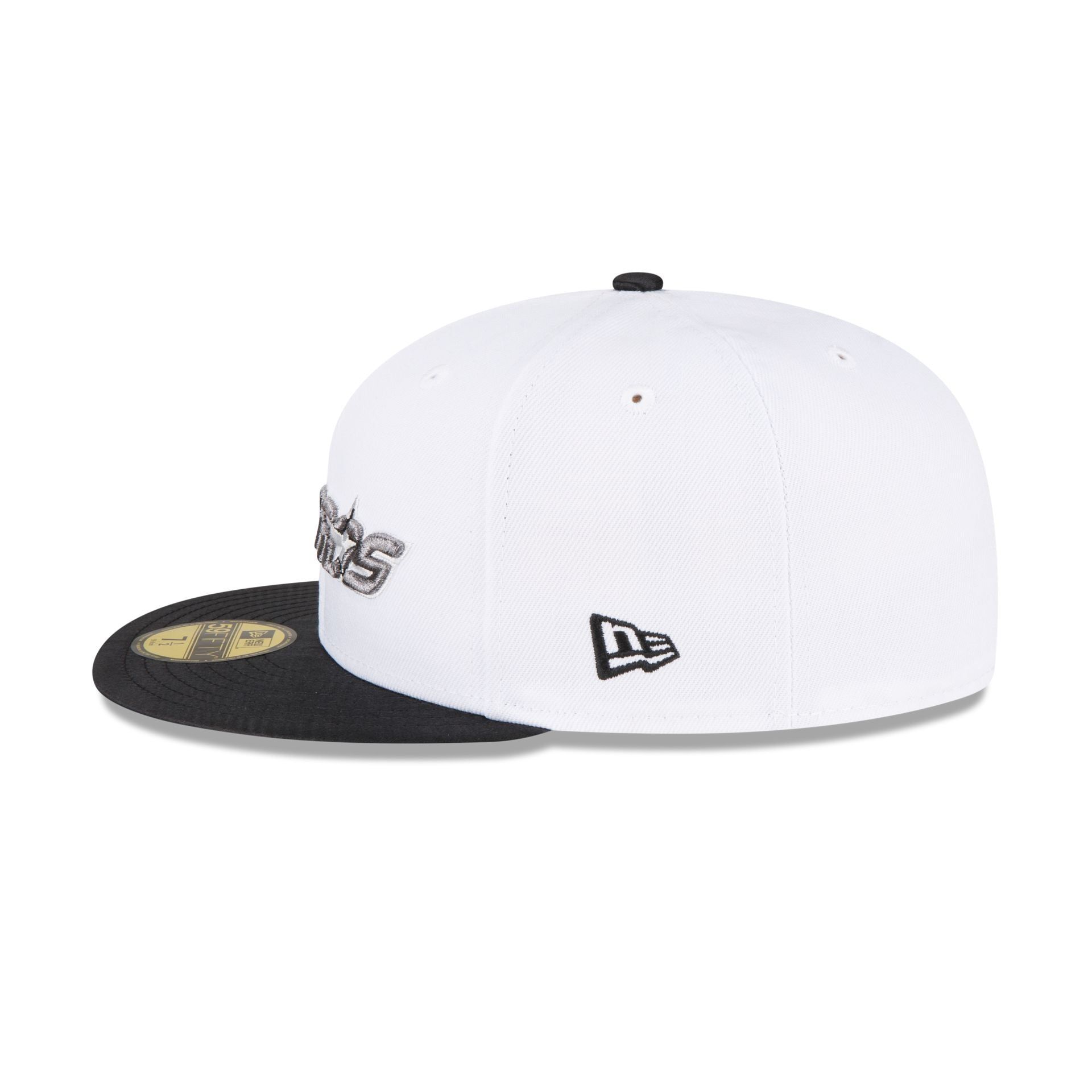Just Caps Optic White Houston Astros 59FIFTY Fitted Hat sold by New Era product image thumbnail 5