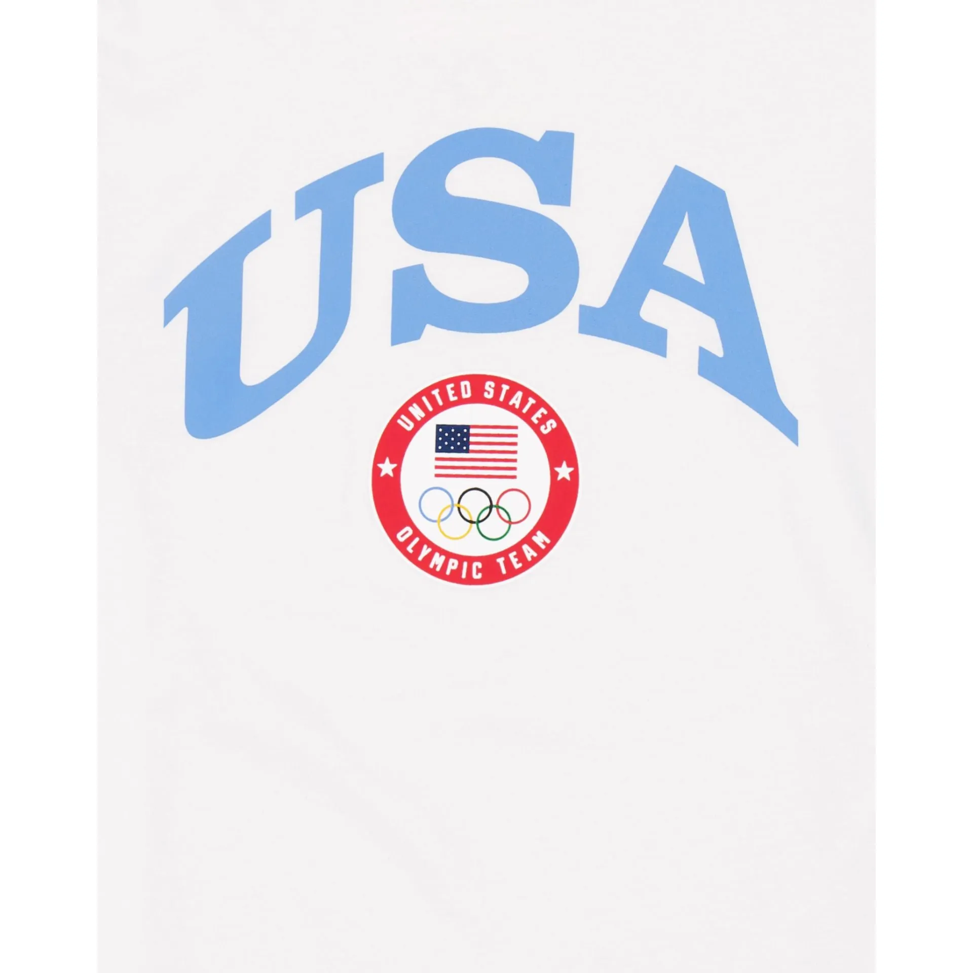 Team USA Olympics White T-Shirt sold by New Era product image thumbnail 3