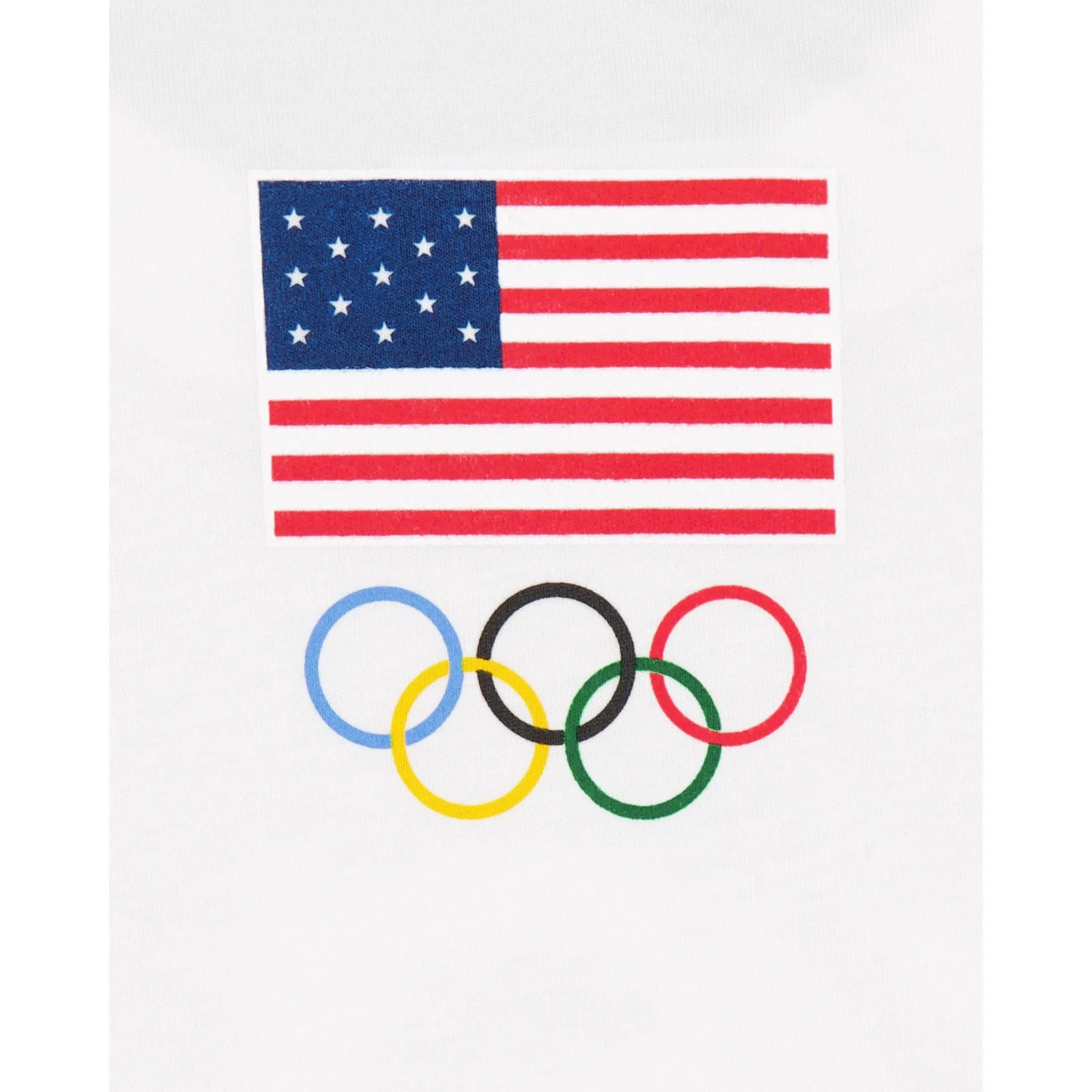 Team USA Olympics White T-Shirt sold by New Era product image thumbnail 4