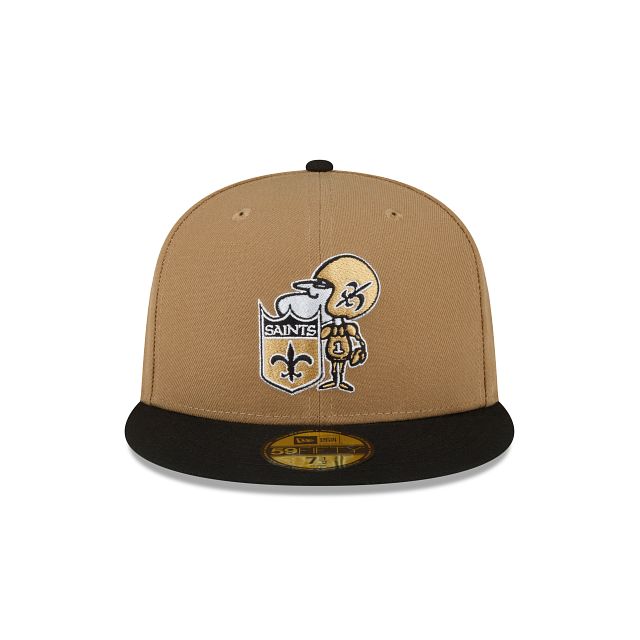 New Orleans Saints Throwback 59FIFTY Fitted Hat sold by New Era product image thumbnail 2