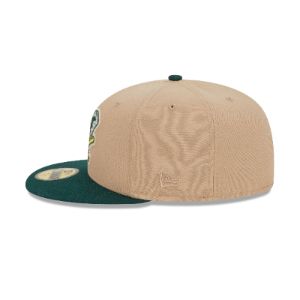 Oakland Athletics Needlepoint 59FIFTY Fitted Hat sold by New Era