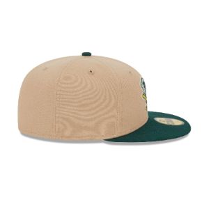 Oakland Athletics Needlepoint 59FIFTY Fitted Hat sold by New Era