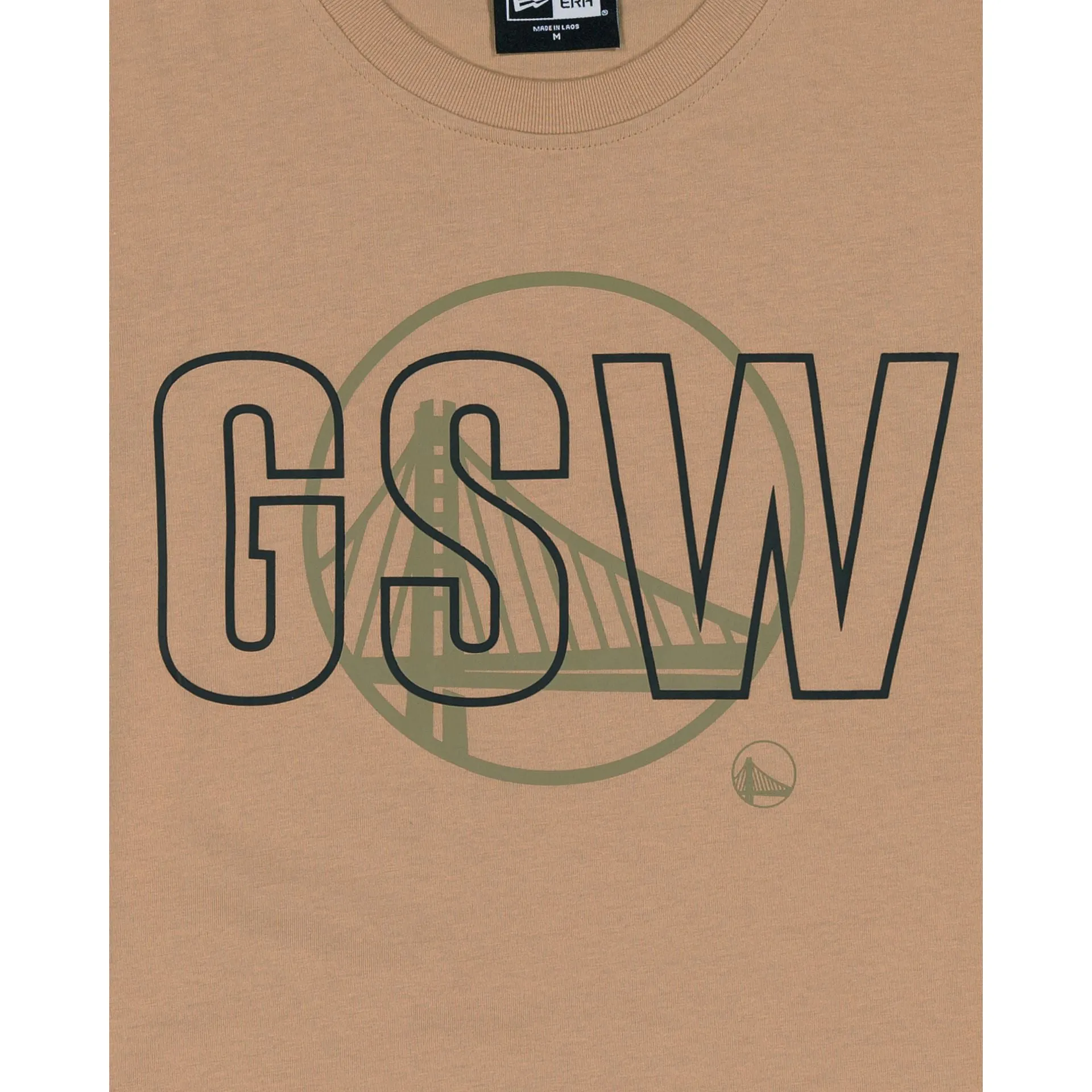 Golden State Warriors 2023 City Edition Tan T-Shirt sold by New Era product image thumbnail 4