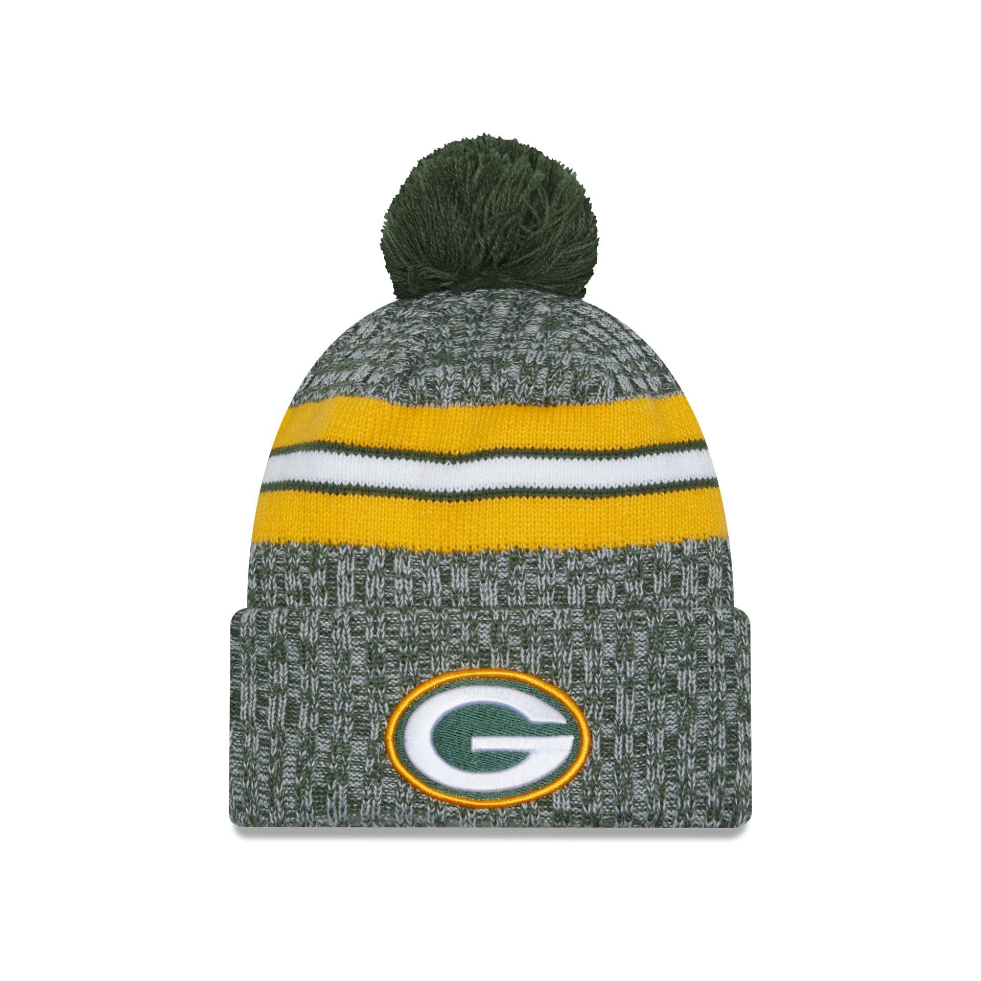 Green Bay Packers 2023 Cold Weather Pom Knit sold by New Era