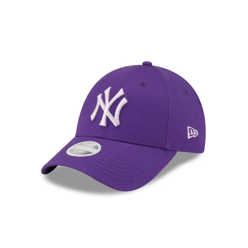 New York Yankees Purple Icon Women's 9FORTY Adjustable Hat sold by New Era