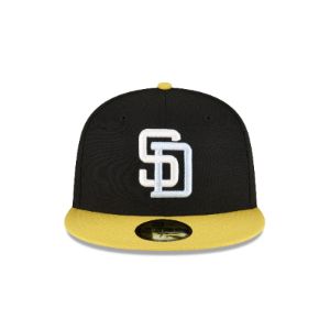 San Diego Padres Chartreuse Visor 59FIFTY Fitted Hat sold by New Era