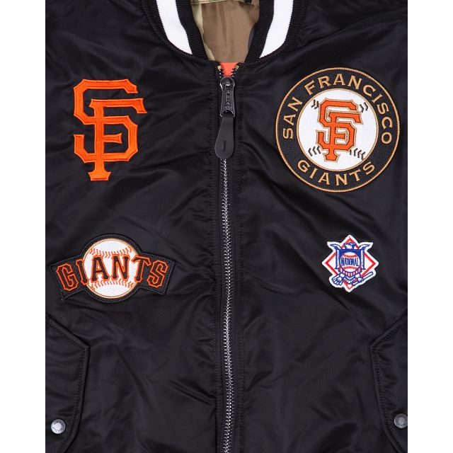 Alpha Industries X San Francisco Giants MA-1 Bomber Jacket sold by New Era product image thumbnail 4