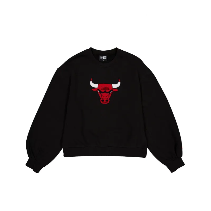 Chicago Bulls Sport Night Women's Crewneck sold by New Era