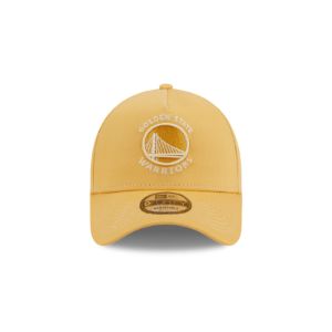 Golden State Warriors Caramel 9FORTY A-Frame Snapback sold by New Era