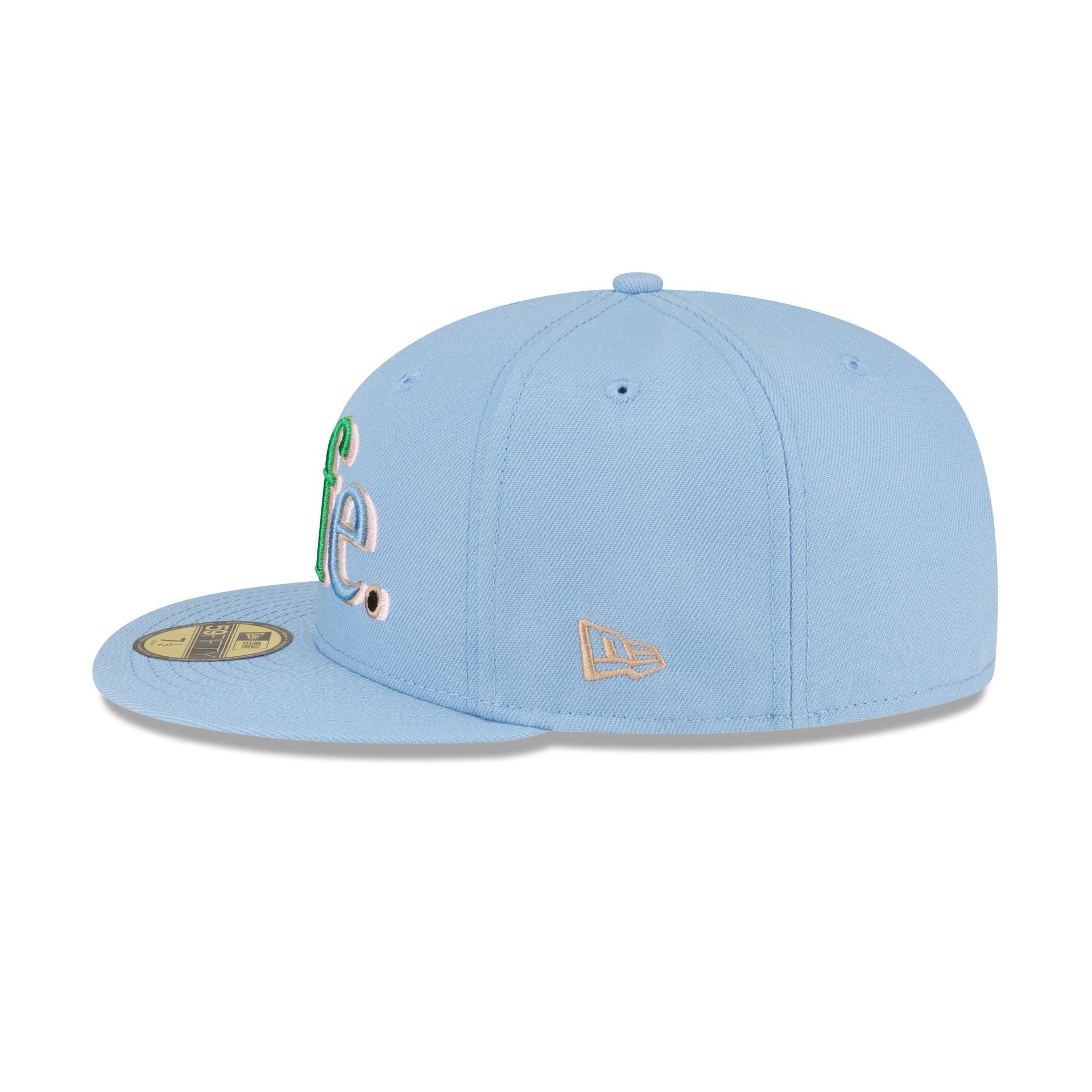 Cafe X New Era Blue 59FIFTY Fitted Hat sold by New Era product image thumbnail 4