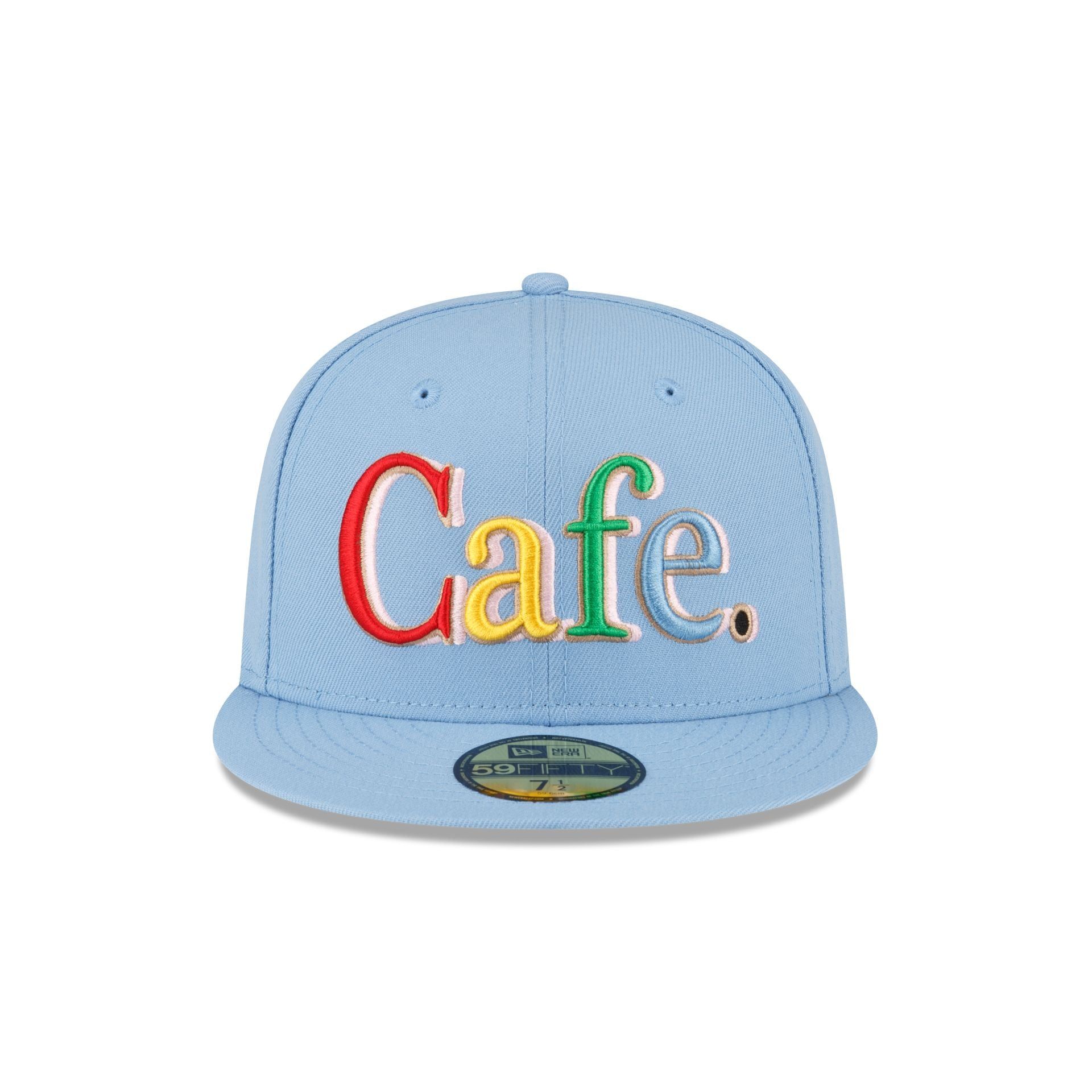 Cafe X New Era Blue 59FIFTY Fitted Hat sold by New Era product image thumbnail 2