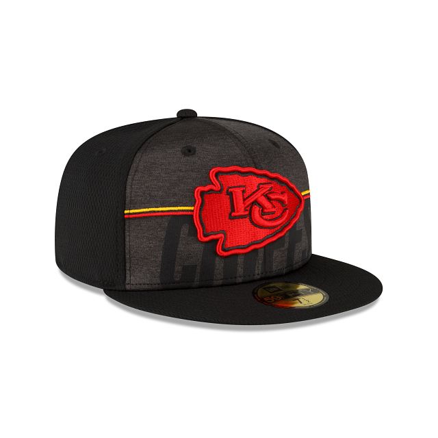 Kansas City Chiefs 2023 Training Black 59FIFTY Fitted Hat sold by New Era product image thumbnail 3