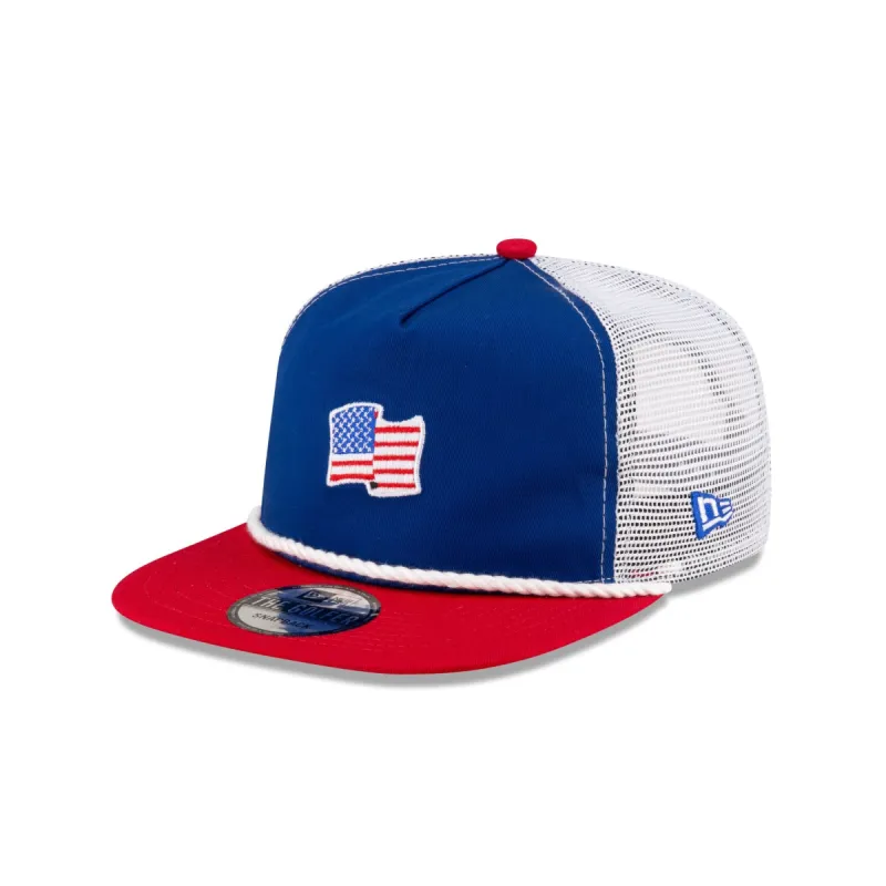 New Era Cap Americana USA Flag Golfer Hat sold by New Era