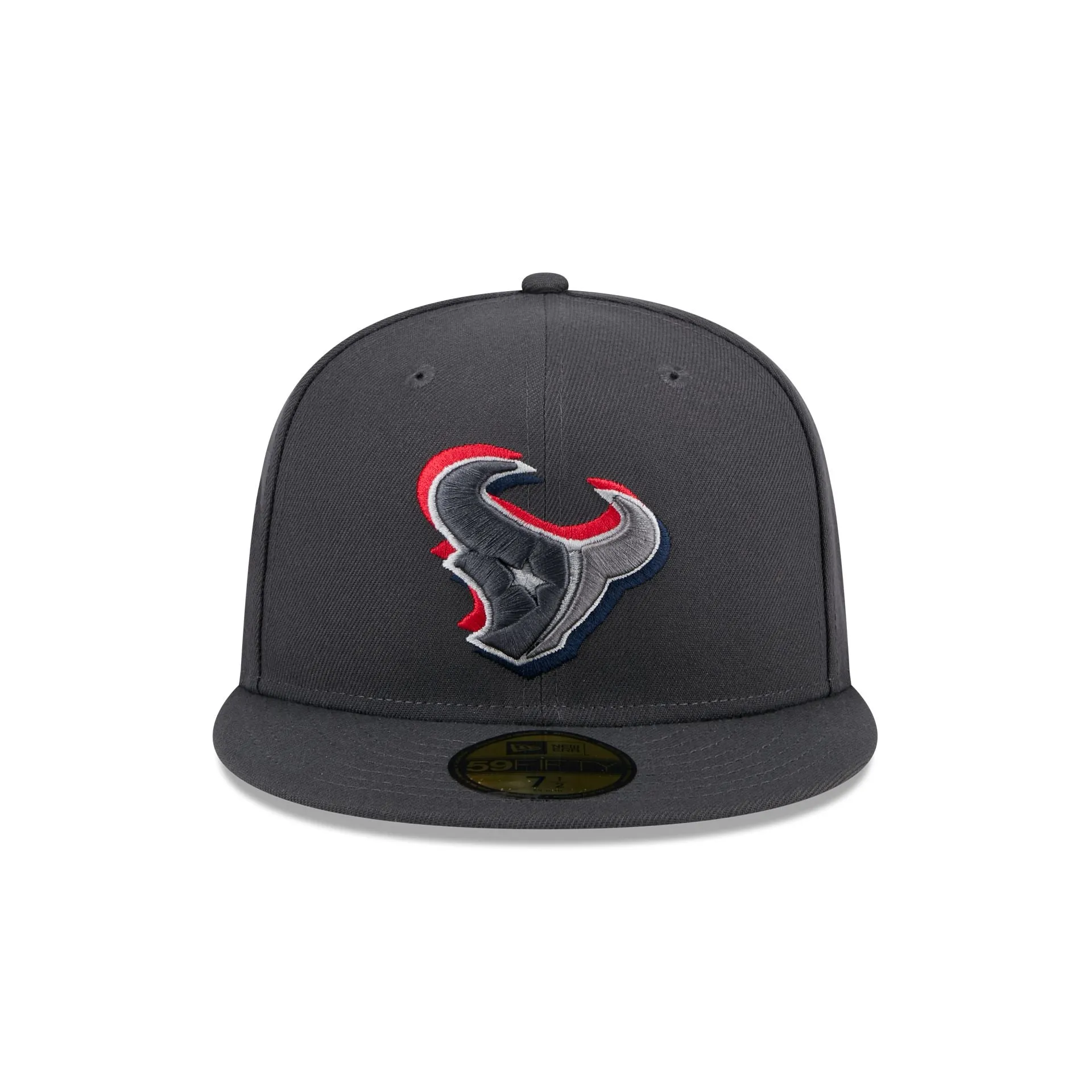 Houston Texans 2024 Draft Gray 59FIFTY Fitted Hat sold by New Era product image thumbnail 2