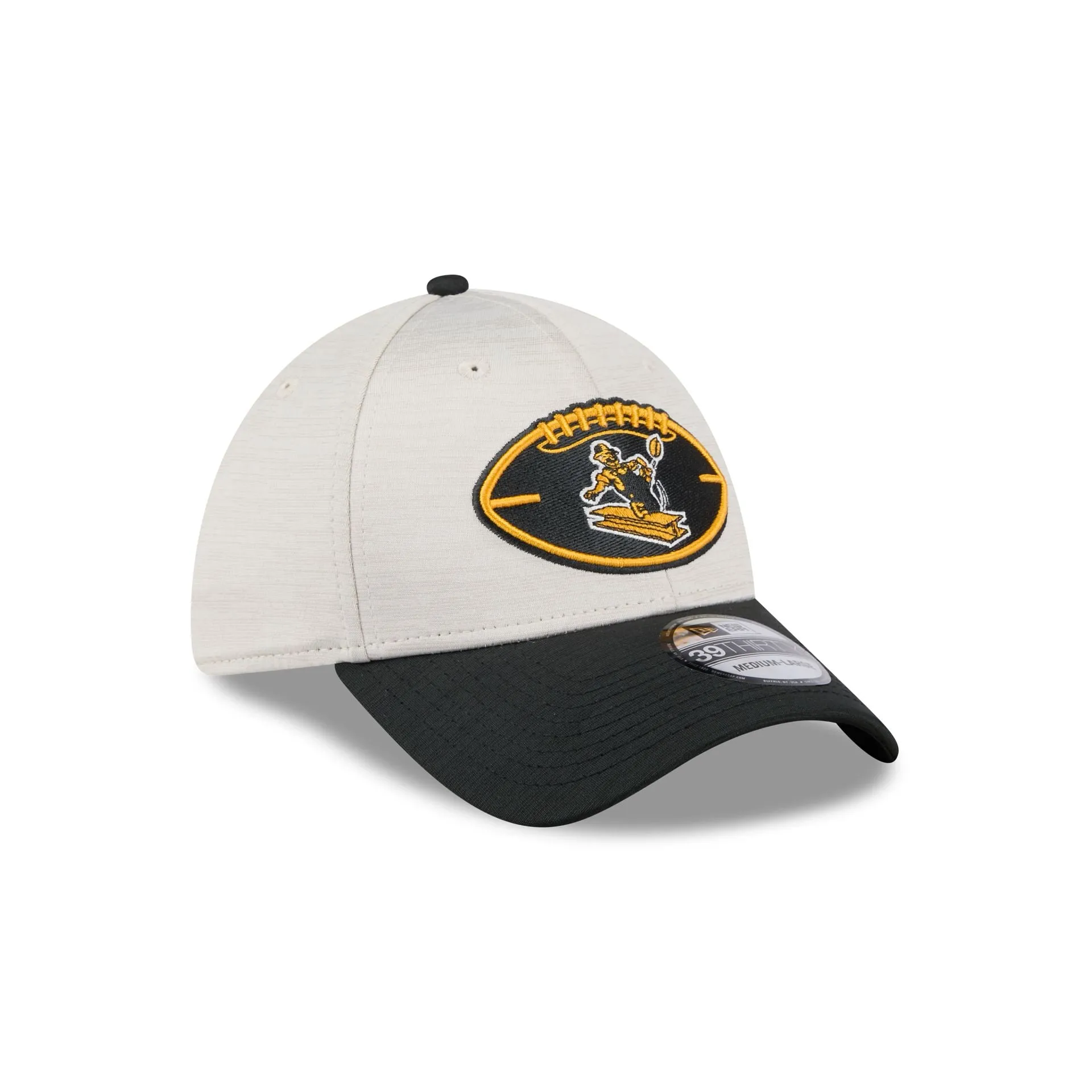 Pittsburgh Steelers 2024 Historic Sideline 39THIRTY Stretch Fit Hat sold by New Era product image thumbnail 3