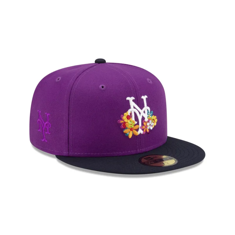 Just Caps Flower Power New York Mets 59FIFTY Fitted Hat sold by New Era