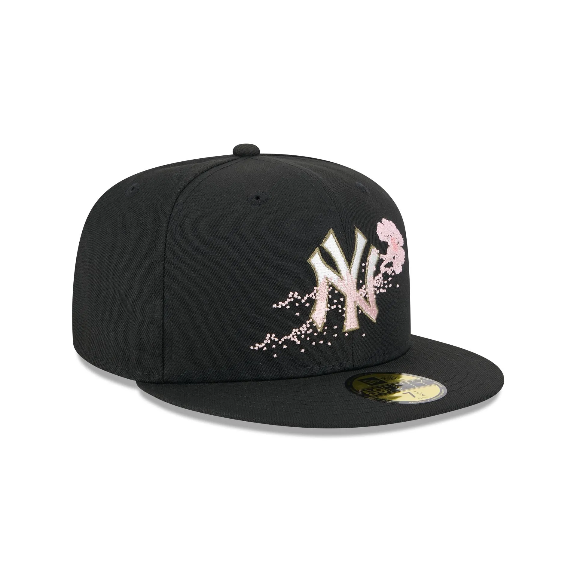 New York Yankees Dotted Floral 59FIFTY Fitted Hat sold by New Era product image thumbnail 3