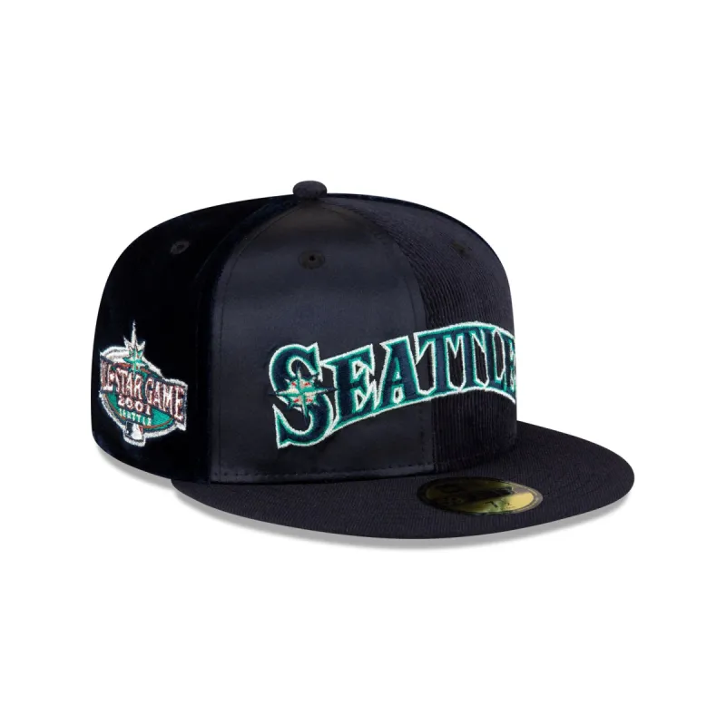 Just Caps Tri-Panel Seattle Mariners 59FIFTY Fitted Hat sold by New Era