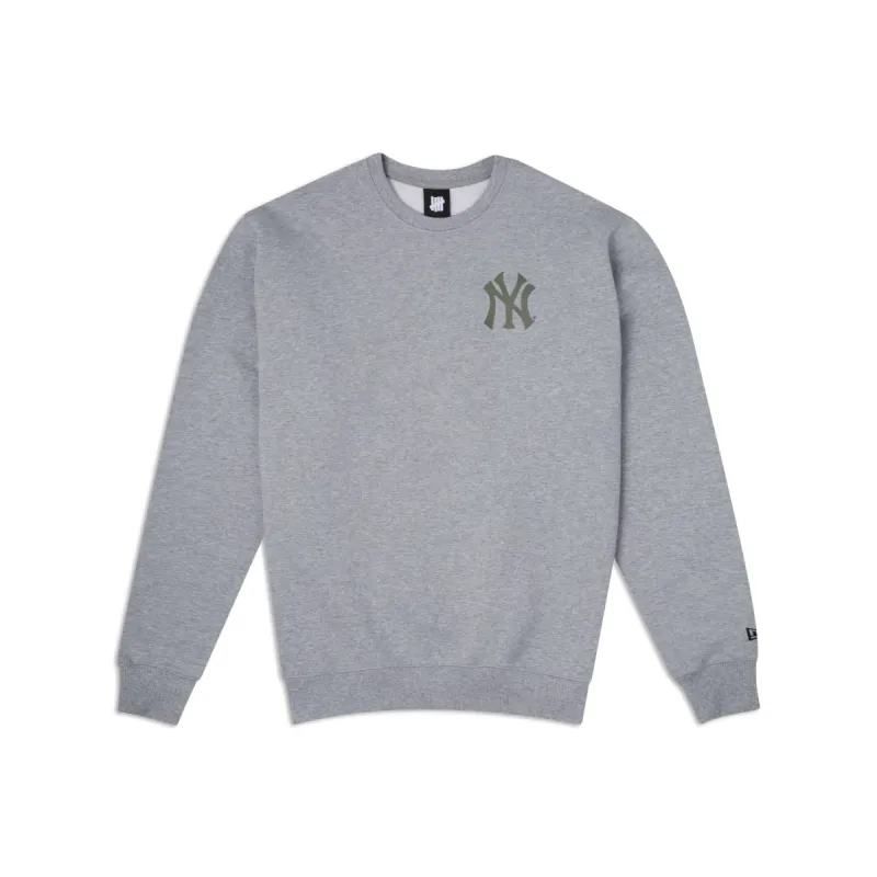 Undefeated X New York Yankees Gray Crewneck sold by New Era