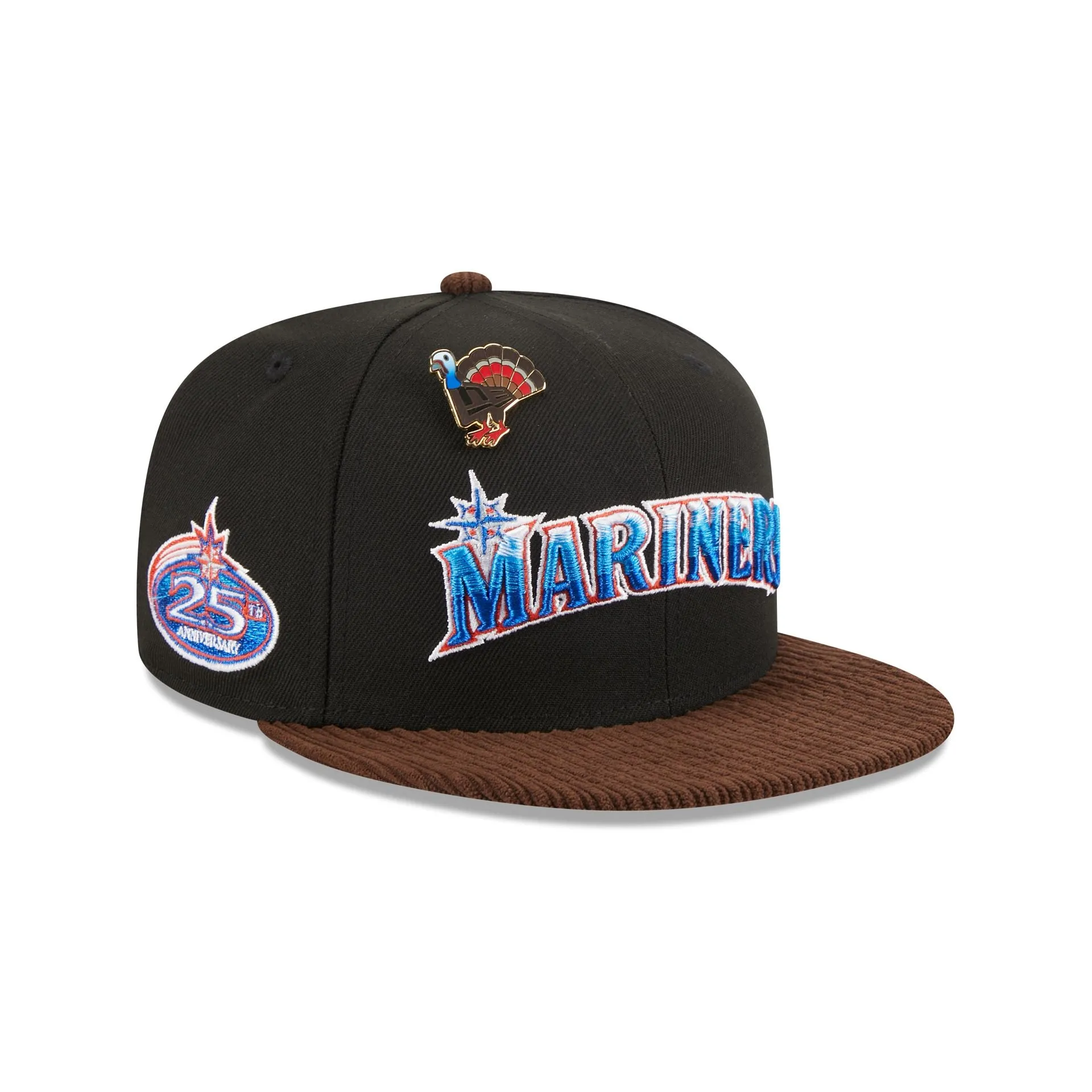 Seattle Mariners Feathered Cord 59FIFTY Fitted Hat sold by New Era