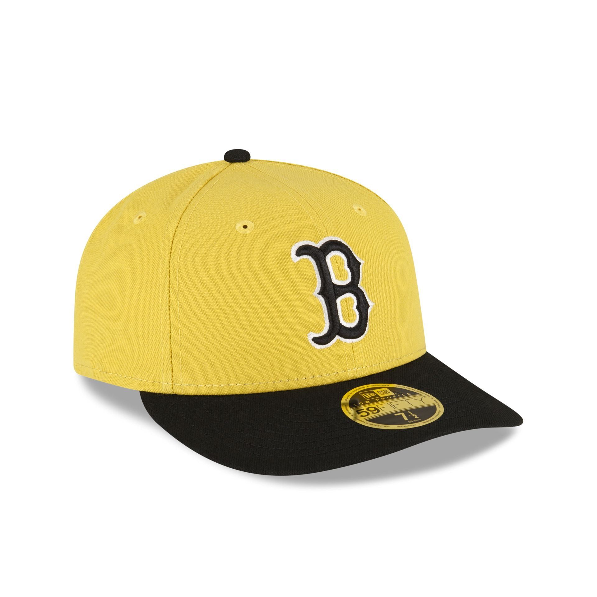 Boston Red Sox Chartreuse Crown Low Profile 59FIFTY Fitted Hat sold by New Era product image thumbnail 3
