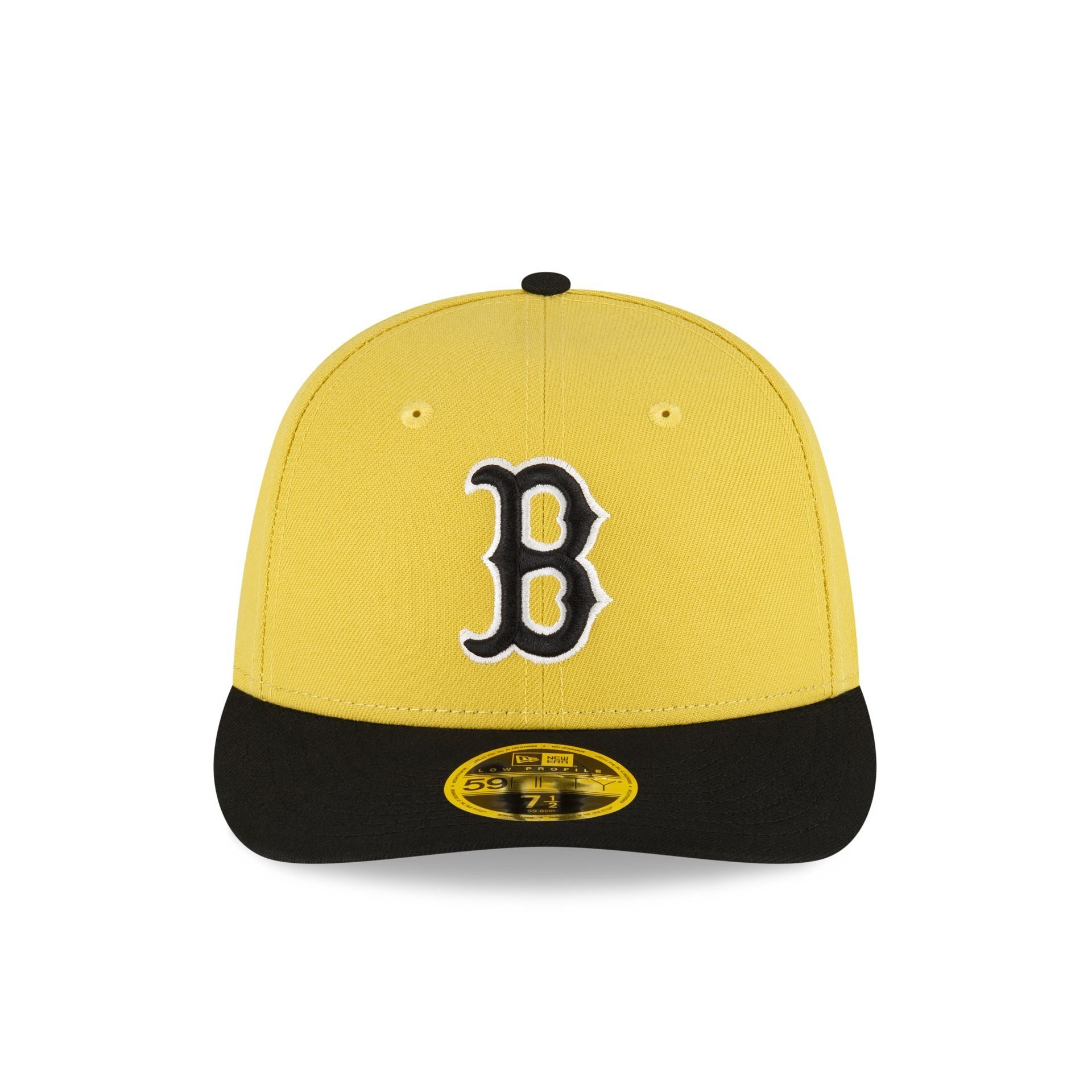 Boston Red Sox Chartreuse Crown Low Profile 59FIFTY Fitted Hat sold by New Era product image thumbnail 2