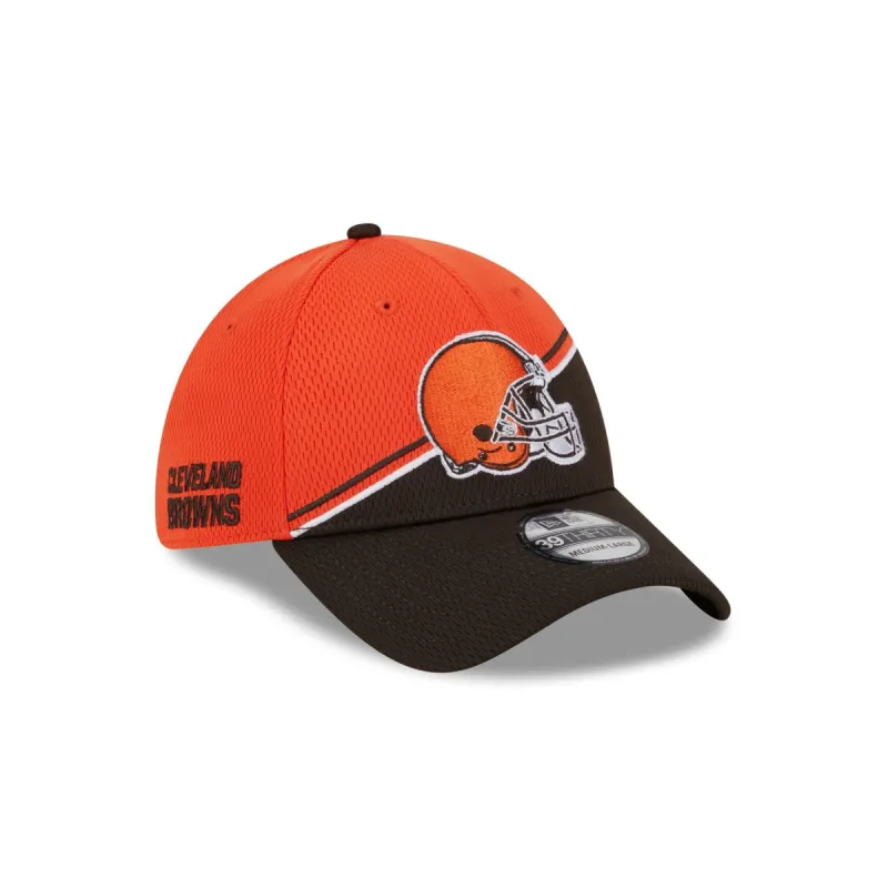 Cleveland Browns 2023 Sideline 39THIRTY Stretch Fit Hat sold by New Era
