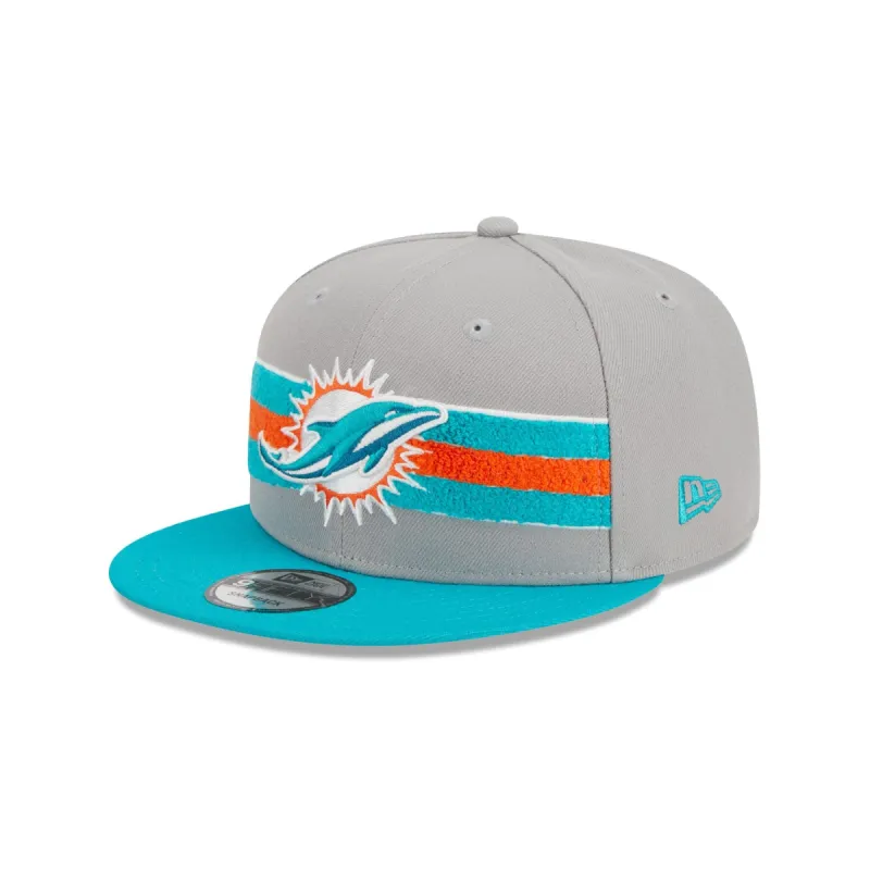 Miami Dolphins Lift Pass 9FIFTY Snapback Hat sold by New Era