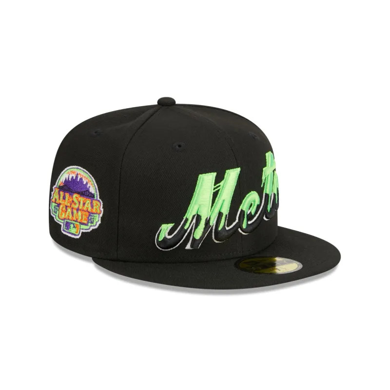 New York Mets Slime Drip 59FIFTY Fitted Hat sold by New Era