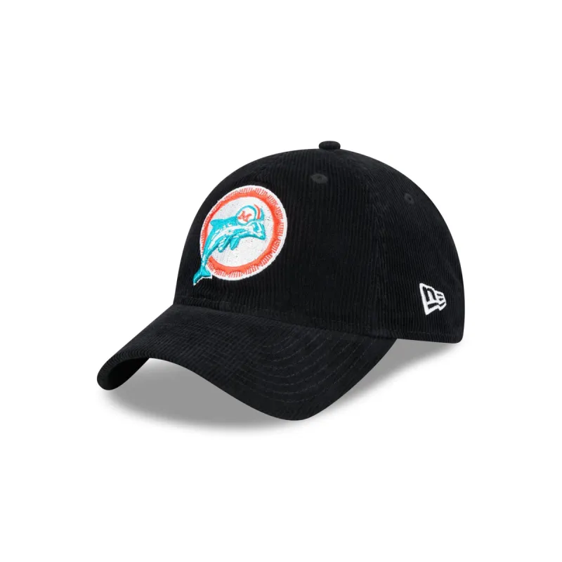 Miami Dolphins Corded 9TWENTY Adjustable Hat sold by New Era