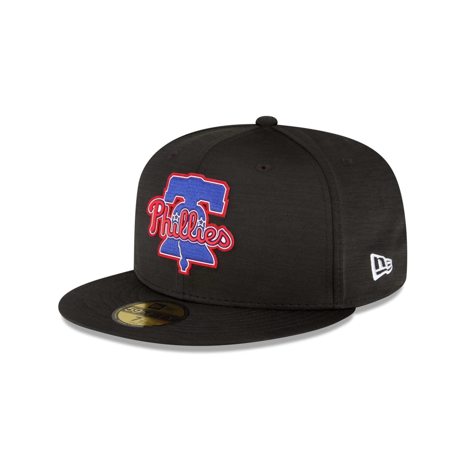 Philadelphia Phillies 2023 Clubhouse Black 59FIFTY Fitted Hat sold by New Era