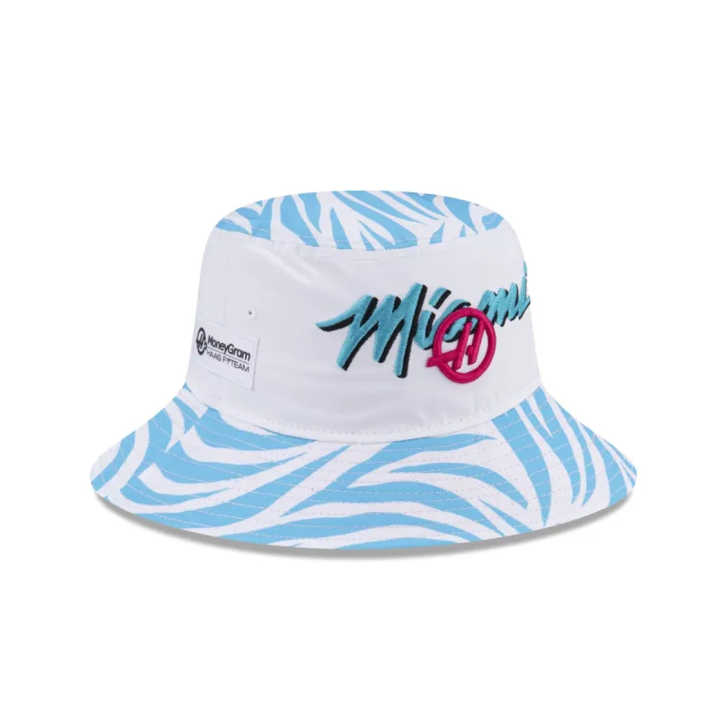 2024 Miami Race Special MoneyGram Haas F1 Team Bucket Hat sold by New Era