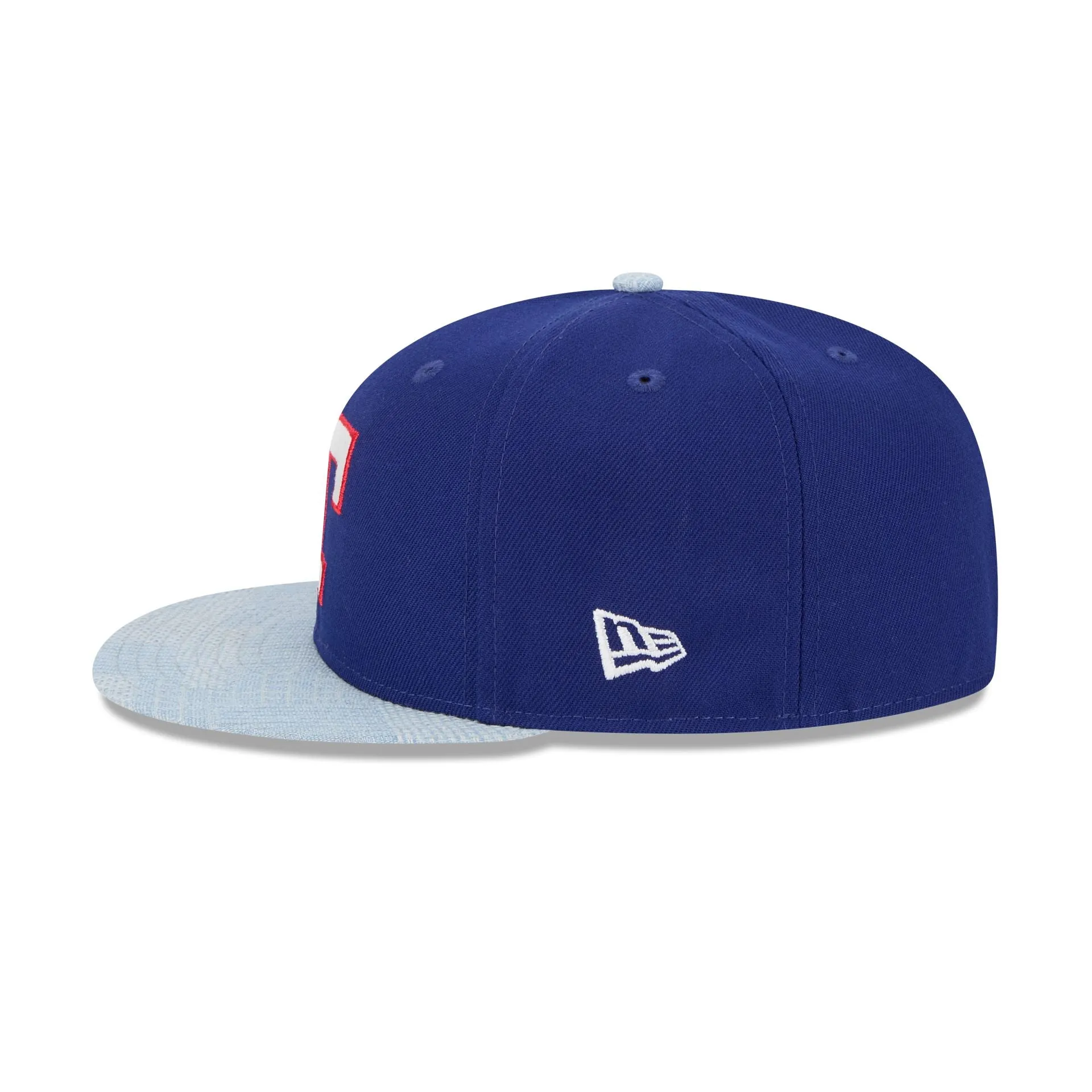 Texas Rangers Patch Denim 59FIFTY Fitted Hat sold by New Era product image thumbnail 4