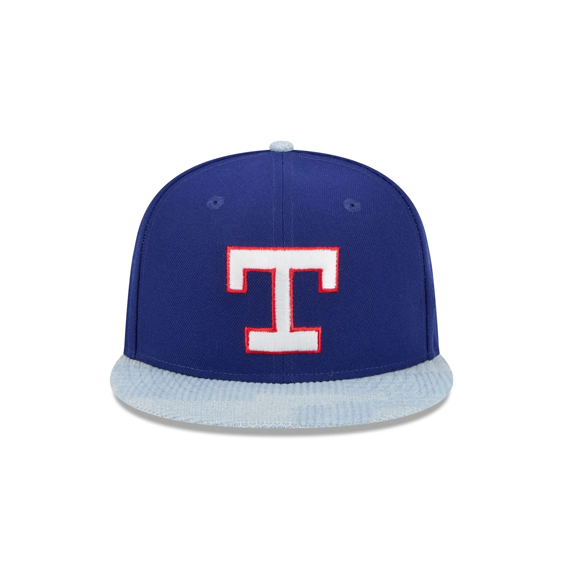 Texas Rangers Patch Denim 59FIFTY Fitted Hat sold by New Era product image thumbnail 2