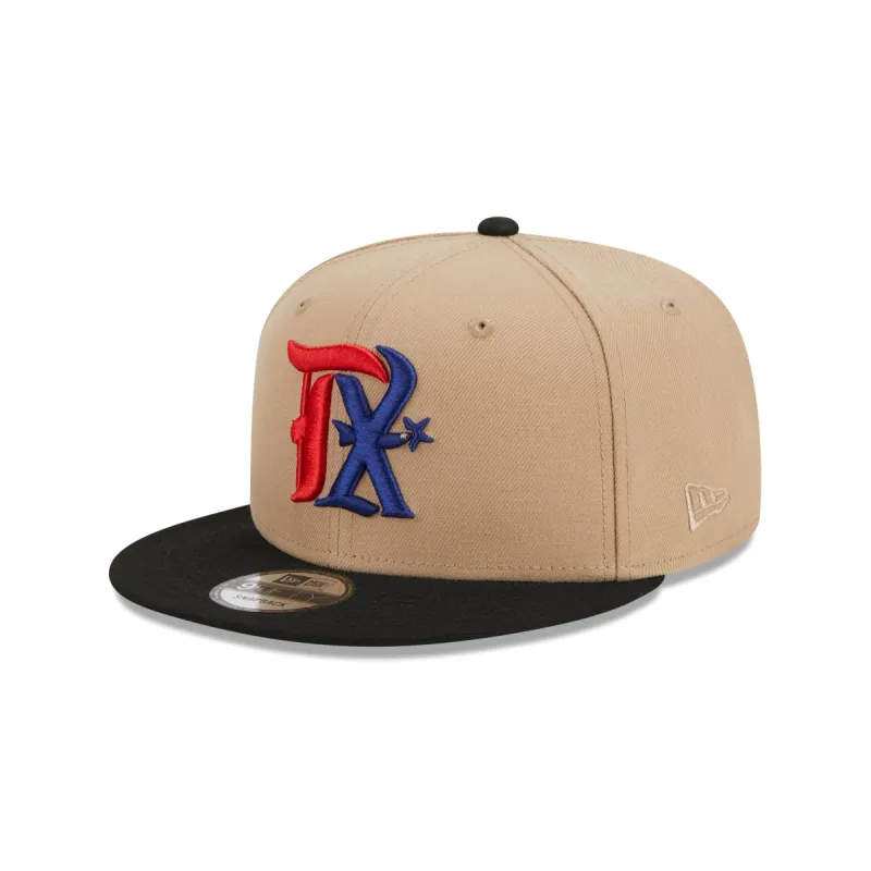 Texas Rangers City Snapback 9FIFTY Snapback Hat sold by New Era