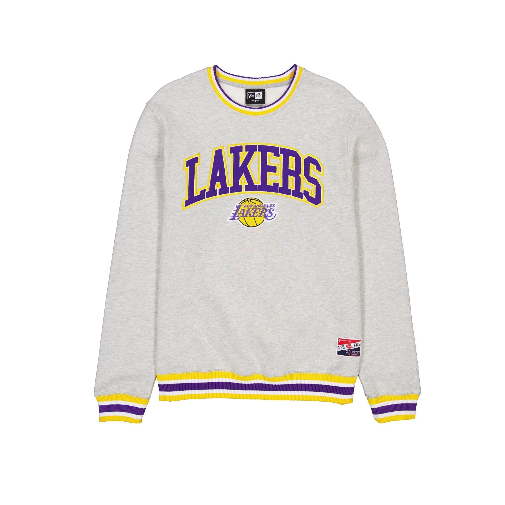 Los Angeles Lakers Throwback Crewneck sold by New Era