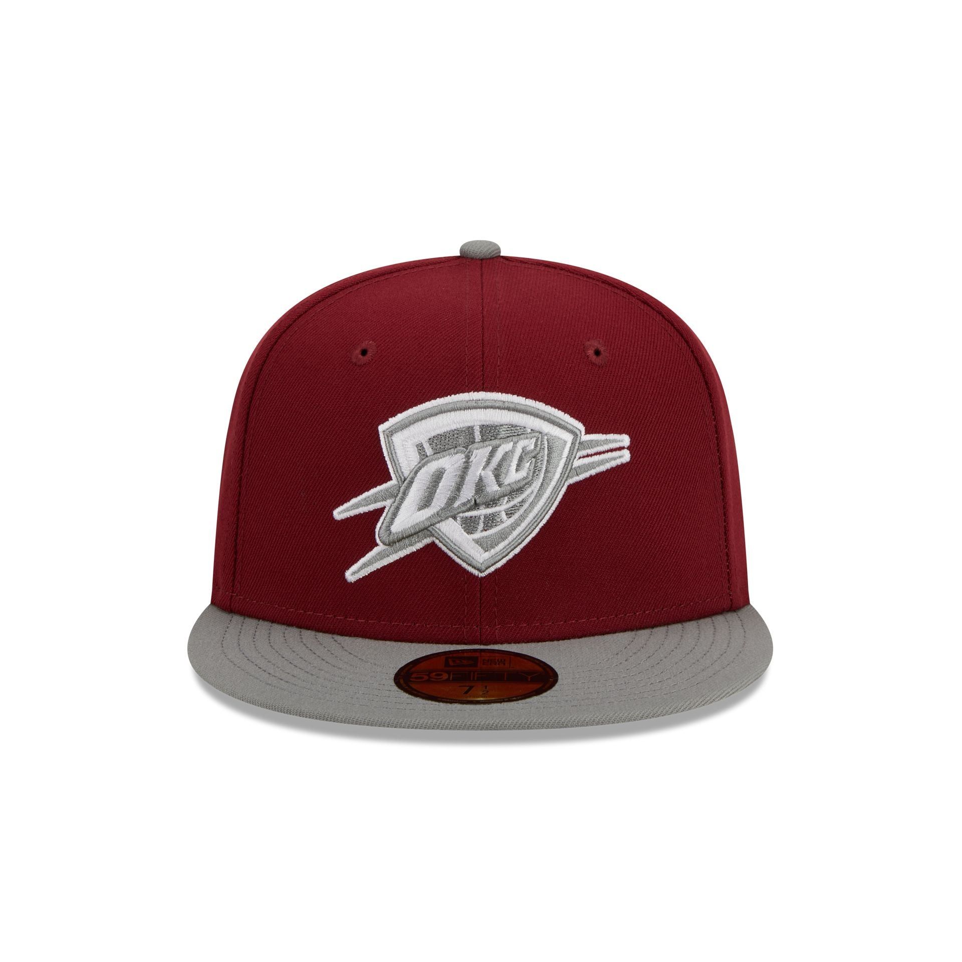 Oklahoma City Thunder Color Pack Red 59FIFTY Fitted Hat sold by New Era product image thumbnail 2