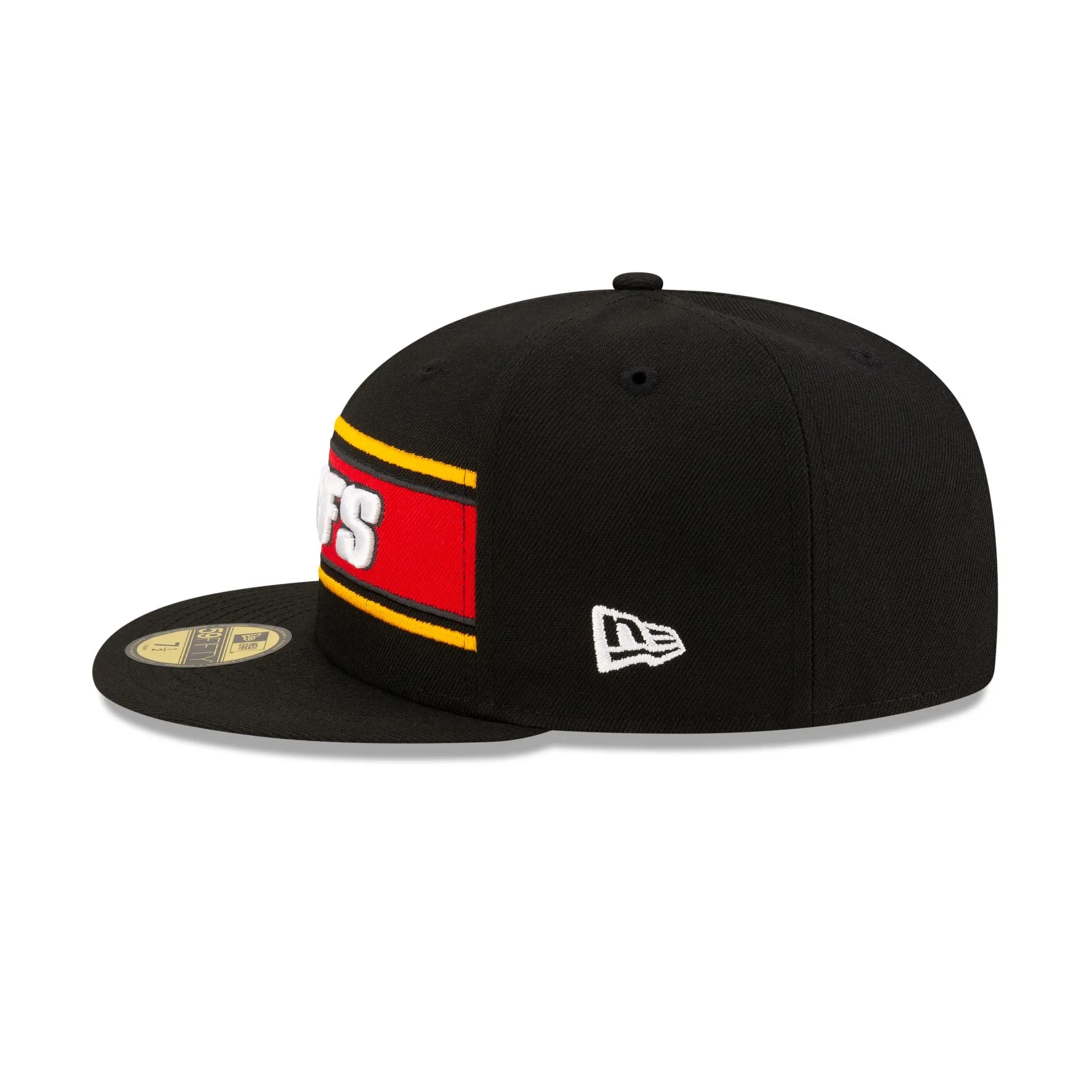 Kansas City Chiefs 2024 Sideline Black 59FIFTY Fitted Hat sold by New Era product image thumbnail 5